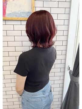 リール(THE RIRE.) ＊THE  RIRE.  ブリーチなし×ピンクブラウン＊