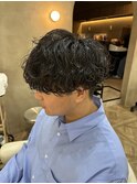 名古屋/メンズカット/メンズパーマ/眉毛/波巻きパーマ/