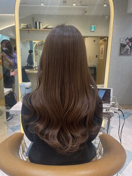 ロンドプランタン 恵比寿(Lond Printemps) グレージュカラーをイノアカラーで艶をだしながら◎