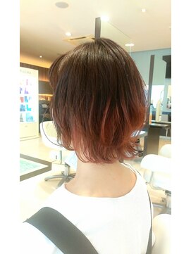 アメイジングヘアー 美沢店(AMAZING HAIR) グラデーションカラーボブ