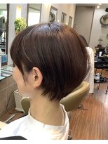 ラ モード セピア La mode Sepia ひばりが丘本店&nbsp;ショートカット×ひし形ショートボブ×クビレ