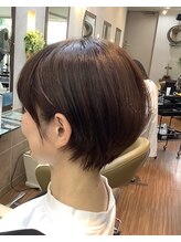 ラ モード セピア La mode Sepia ひばりが丘本店 ショートカット×ひし形ショートボブ×クビレ