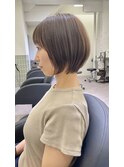 ＊　ボブよりのショートボブ　　＊
