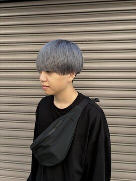 ヘアガーデン オフ(hair garden off) シルバーカラー / メンズマッシュ