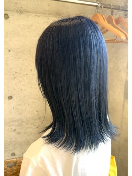ヘアメイク ゼロ(0) ブルーブラック