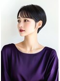 シースルーバング　短めショート［＃渋谷駅＃韓国＃髪質改善］