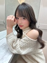 ロンド レア 天神大名店(Lond Le’a) 小顔に見せるヘア/ワンレン/ボブウルフ/ネビージュ/黒髪カタログ