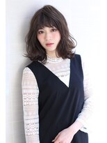 オーロ 塚口店(ORO) 外ハネウェーブミディアム