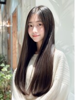 シカ 神戸三宮元町店(Cica)&nbsp;髪質改善トリートメント ストレート ロングヘア ナチュラル 三宮