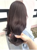 ブリーチなしダブルカラー ラベンダーグレージュ