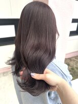 ワークスヘアー(WORKS HAIR)&nbsp;ブリーチなしダブルカラー ラベンダーグレージュ