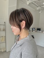 ジュベ(juve.)&nbsp;大分ショートボブ顔まわりレイヤーカット髪質改善カラー30代