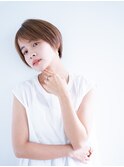 涼しげナチュラルショート