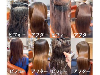シエル cielの写真/あなたの髪と丁寧に向き合う縮毛矯正です【長岡市/髪質改善/縮毛矯正】