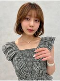 レイヤー/ネビージュ/韓国ヘア/イメチェン/縮毛矯正/中野/