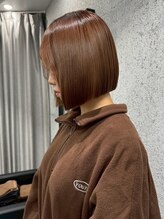 前髪の【うねり】や【クセ】が気になってきた方は【前髪縮毛矯正】がオススメ！！ショートカット/新宿ボブ