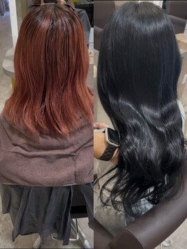 アンク クロス 池袋北口店(ANKHCROSS) 《アンククロス岩本》ブルーブラック シールエクステ