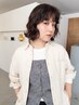 【藤田リク担当】カット＋透明感イルミナカラー+トリートメント ￥13255～