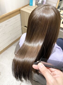 シェル 鎌倉小町(SHELL) 20代30代40代50代ニュアンスカラー★髪質改善酸熱トリートメント