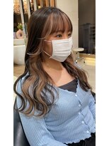 ショコララテ&nbsp;フェイスインナー／インナーカラー／ミルクティーベージュ