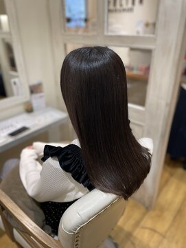 beforeがafterの仕上がり【水素ストレート水素トリ】髪質改善