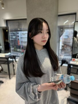 ザシェノンウメダ(THA CHAINON UMEDA) 心斎橋/着物ヘア/大人ガーリー/ダークアッシュ/似合わせカット