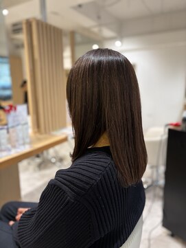 ソイクフ 四条大宮店(SOY-KUFU) 20代30代40代◎似合わせカット大人ガーリーダークアッシュ