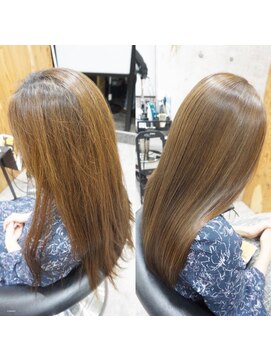 ヘアテリア リュウ 大塚(hair teria ryu) 縮毛矯正/髪質改善縮毛矯正/前髪縮毛矯正/表面ハーフ矯正