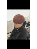 ジュール メンズ 大分(Joule men's)&nbsp;ピンクカラー/ブリーチカラー/デザインカラー［大分駅］