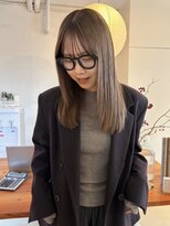 ライン(LINE) ヘーゼルベージュ/レイヤーカット