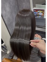 ナナシ(nanac) 【木村限定】縮毛矯正+ココアブラウン