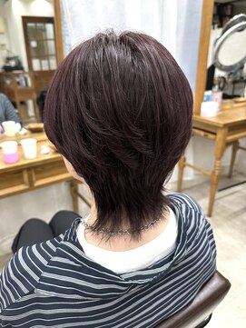 ジュノ(Jeuno) ラベンダー×ショートウルフスタイル
