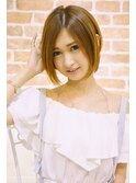 大人可愛い前下がりショートグラデ【メイズ東中野・鍛原志行】