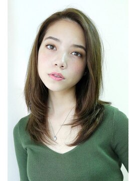 フォルテ ギンザ(FORTE GINZA) 【FORTE 銀座】サラつやナチュラル☆ワンカールミディ