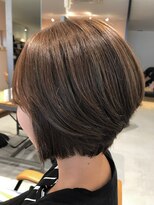 マーズ 山本丸橋店(Mars) 【ショートボブ×グレージュ】