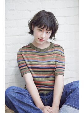 ラレイ(Lalei) 【Ｌａｌｅｉ】ナチュラルボブ×ブルージュ