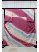 ルナクレセント (Luna crescent) 訪問着C-11　￥10500～(着付料込み)