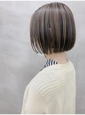＊【SUN】大人ハイライト丸みボブ＊