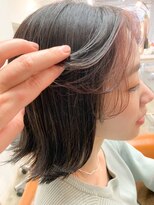 アイノア(AInoa)&nbsp;くすみレッド×インナーカラー