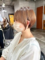 バーチョ(bacio)&nbsp;ショート　ベージュ【麻生/札幌ショート/白髪】