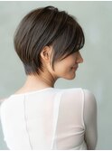20代30代/大人かわいい/小顔ひし形/ハンサムショート
