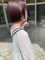 ヘアメイク アージュ 大野城 下大利店(HAIR MAKE age)&nbsp;大人ミニボブ　ヘルシースタイル　20代30代40代