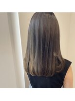 シームリー 千田町店(Seemly) シアーグレージュ/大人ナチュラルなミディアムヘア