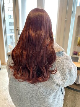 アンデイ(unday) ブリーチなしピンクベージュ10トーン【浅草髪質改善】