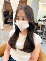 ロンドアジュール 横浜(Lond azur)&nbsp;顔まわりカットで韓国ヘア