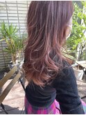 【hair salon W】オトナピンク