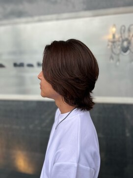 ミック ヘアアンドメイクアップ 直江津店(miq Hair&Make up) メンズレイヤーカット