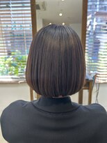 フラココ 荻窪店(hurakoko trico)&nbsp;【小松隼透】丸みボブ　髪質改善改善ストレート