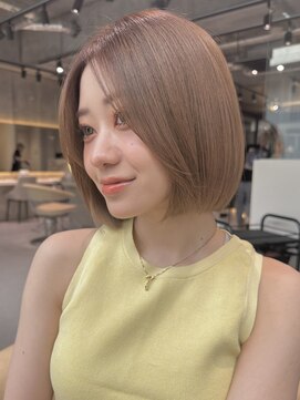 ロンドブルーム 天神大名店(Lond Bloom) 10代20代30代ショートボブ髪質改善丸みショート似合わせカット