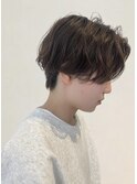 石森/ハンサムショート/ラフパーマ